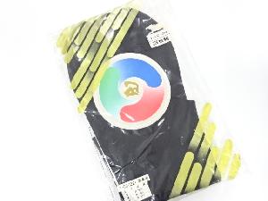 未使用品　黒朱子　足袋（25センチ・4枚コハゼ）